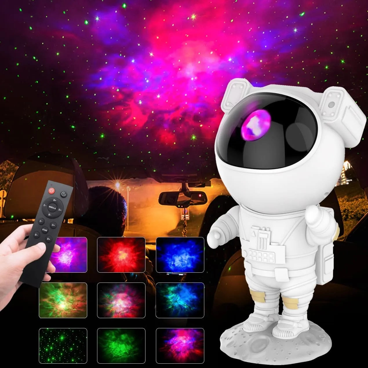 Astronaut Universe Night LED Light